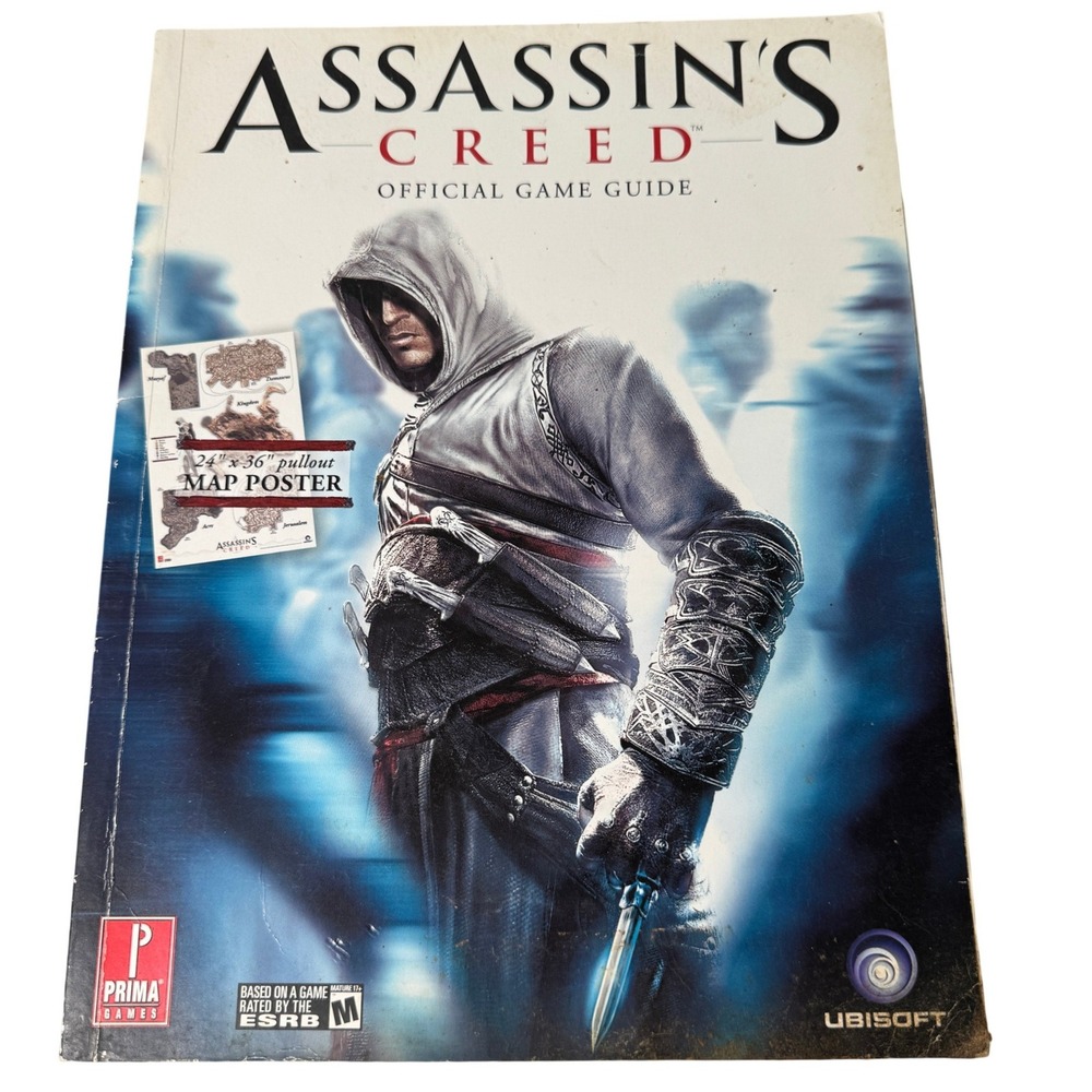 Assassin's Creed Official Game Guide Paperback by UBISOFT ; No Map Poster